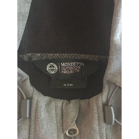 Mondetta Outdoor Project Women's Small Petite Jacket Lightweight Grey - Picture 6 of 11